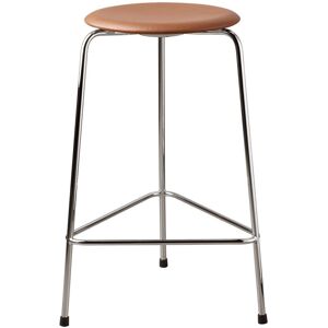 Fritz Hansen - High Dot Stool Chrome/Walnut