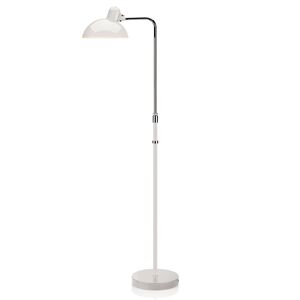 Fritz Hansen - Kaiser Idell Gulvlampe Hvid High-Gloss 6580-F