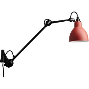 DCW - 222 Væglampe Rød/Sort Lampe Gras