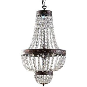 Lindby - Jorve Lysekrone Crystal/Antique