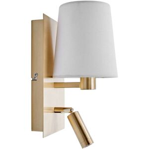 Lindby - Aiden Væglampe White/Brass