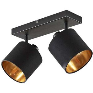 Lindby - Vasilia 2 Loftlampe Black/Gold