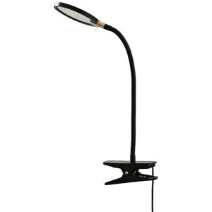 Lindby - Binera LED Klemmelampe Dim. Black