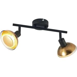 Lindby - Erin 2 Loftlampe Black/Gold