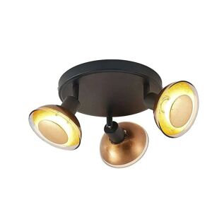 Lindby - Erin Round 3 Loftlampe Black/Gold