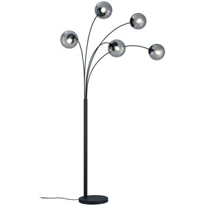 Lindby - Wynoa 5 Gulvlampe Anthracite/Smoke