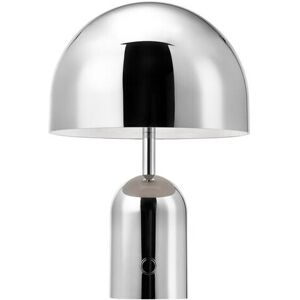 Tom Dixon - Bell Portable Bordlampe H28 Silver