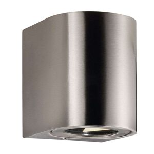 Nordlux - Canto 2 Væglampe Stainless Steel