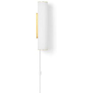 ferm LIVING - Vuelta Væglampe 40 White/Brass