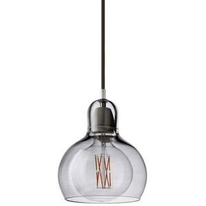 &Tradition - Mega Bulb SR2 Pendel Silver m/Sort Ledning