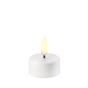 Uyuni - Fyrfadslys LED Remote Ready Nordic White 3,8 x 2 cm Lighting