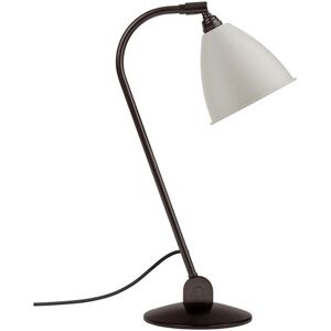 GUBI - BL2 Bordlampe Ø16 Sort Messing/Klassisk Hvid