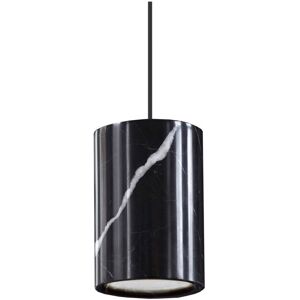 Terence Woodgate - Solid Pendel Cylinder Nero Marquina Marble