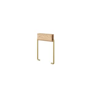 Moebe - Toilet Roll Holder Oak/Brass