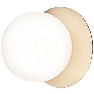 Nuura - Liila 1 Large Væglampe/Loftlampe Large Nordic Gold/Opal White