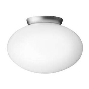 Nuura - Rizzatto 301 Væg-/Loftlampe Satin Silver/Opal