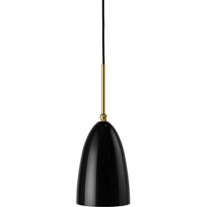 GUBI - Gräshoppa Pendel Glossy Black/Brass