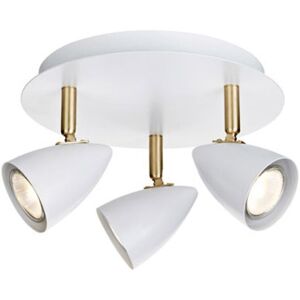 Markslöjd - Ciro 3 Loftlampe White/Brass