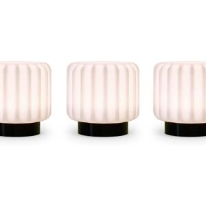 Atelier Pierre - Dentelles 9 Portable Bordlampe 3 pcs. Ø9 Black