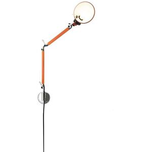 Artemide - Tolomeo Micro Parete Væglampe Orange