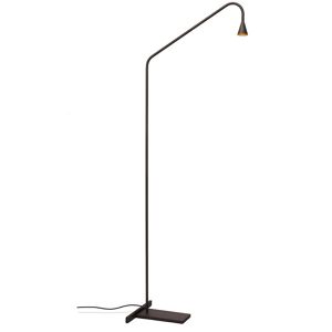 Trizo21 - Austere F Gulvlampe Gunmetal