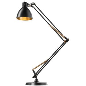 Nordic Living - Archi T1 Junior Bordlampe m/Base Mat Black/Gold