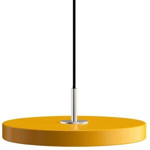 UMAGE - Asteria Mini Pendel Saffron Yellow/Steel Top