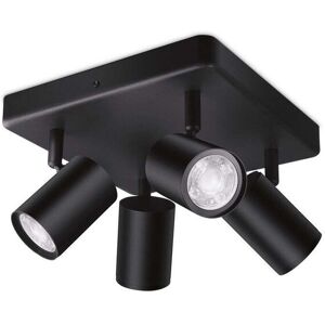 Wiz - Imageo 4 Loftlampe Square RGB Black