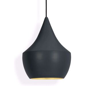 Tom Dixon - Beat Light Fat LED Pendel Sort