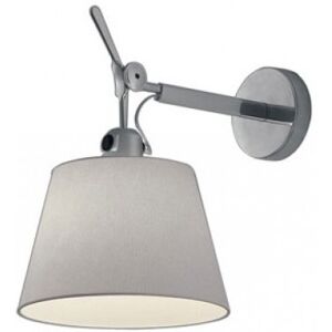 Artemide - Tolomeo Parete Diffusore Væglampe Ø32 Grå Satin