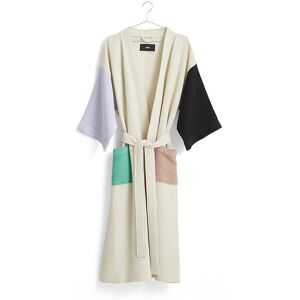 HAY - Waffle Bathrobe Off-White/Multi