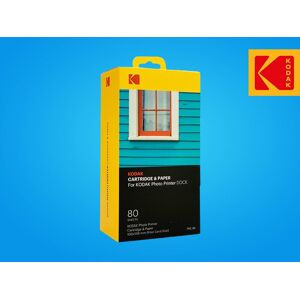 Kodak Printer Dock Foto- og Farvekassette 80-pack
