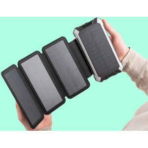 Powerbank med Solceller 20 000 mAh - Vooni