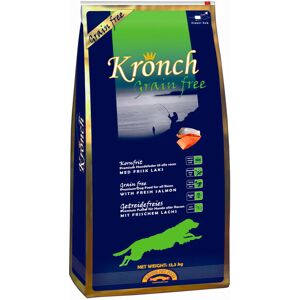 Henne Petfood leverandør Kronch Grain Free Laks 13,5 Kg, Kornfrit premium fuldfoder