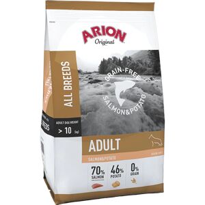 Natural Brande Leverandør Arion Adult All Breeds Kornfri Laks&Kartoffel 12 Kg