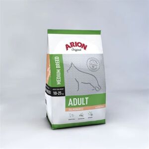 Natural Brande Leverandør Arion adult medium laks&ris 12 kg, til hunde 10-25kg
