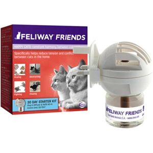 Pharmaservice Leverandør Feliway friends diffusor + refill 48 ml. Til kat