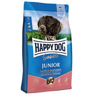 Happy dog og Cat Leverandør Happy Dog Supreme Sensible Junior Laks&Kartoffel 10 kg