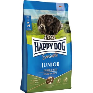 Happy dog og Cat Leverandør Happy Dog Supreme Sensible Junior Lam og Ris 10kg