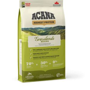 Acana Leverandør Acana Grasslands Highest Protein 11,4Kg, 70% kød