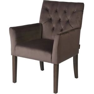 Cozy Living Stol - Sander Dining Stol - Velvet - TAUPE* - Hurtig levering og gratis fragt over 99 DKK.