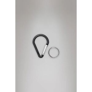 Rains Drop Carabiner - Black Black One Size