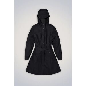 Rains Curve W Jacket - Black Black XS