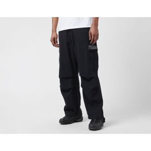 Pleasures Visitor Wide Cargo Pants, Black  S