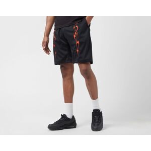 Pleasures Flame Mesh Shorts, Black  S