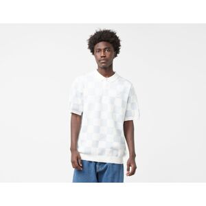 Nike Club Checkers Polo Shirt, Ecru  L