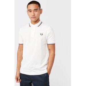 Fred Perry Twin Tipped Polotrøje, White  XL