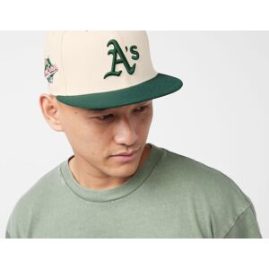 New Era Oakland Athletics Team Colour 59FIFTY Cap, Ecru  7 1/2