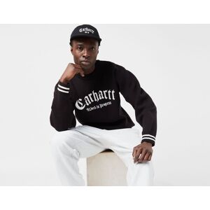 Carhartt WIP Onyx Knitted Sweatshirt, Black  M