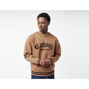 Carhartt WIP Onyx Knitted Sweatshirt, Brown  XL